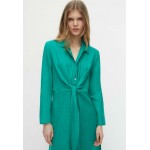 Kobiety DRESS | Massimo Dutti DOUBLE KNOT - Sukienka koszulowa - neon green/zielony neon - UE39124