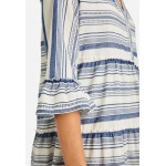 Kobiety DRESS | MILANO ITALY Sukienka koszulowa - mid blue print/niebieski - BM47645