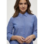 Kobiety DRESS | Minus DALINA - Sukienka koszulowa - blue fog st/niebieski denim - QI16320