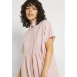 Kobiety DRESS | Missguided SMOCK DRESS - Sukienka koszulowa - pink/różowy - OE58328