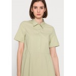Kobiety DRESS | Monki Sukienka koszulowa - green solid/zielony - XA61504
