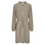 Kobiety DRESS | My Essential Wardrobe MWFRANCO - Sukienka koszulowa - crockery/beżowy - PE01403