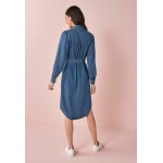 Kobiety DRESS | Next Sukienka jeansowa - dark blue/granatowy - YV80648