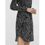 Kobiety DRESS | Object PRINT - Sukienka koszulowa - black/czarny - MV25262