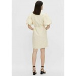 Kobiety DRESS | Object Sukienka koszulowa - cloud dancer/beżowy - NC95409
