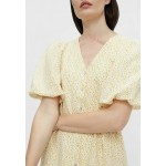 Kobiety DRESS | Object Sukienka koszulowa - cloud dancer/beżowy - NC95409