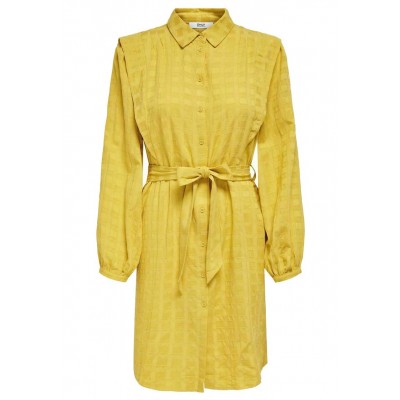 Kobiety DRESS | ONLY DETAILREICHES - Sukienka koszulowa - mango mojito/żółty - BF89051
