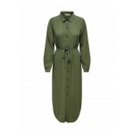Kobiety DRESS | ONLY TAILLENGÜRTEL - Sukienka koszulowa - kalamata/ciemnozielony - WL41172