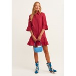 Kobiety DRESS | OXXO Sukienka koszulowa - syrah/czerwony - WN92912