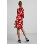 Kobiety DRESS | Pieces PCLILI - Sukienka koszulowa - biking red/czerwony - YY10965