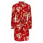 Kobiety DRESS | Pieces PCLILI - Sukienka koszulowa - biking red/czerwony - YY10965