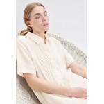 Kobiety DRESS | Seidensticker MIDI - Sukienka koszulowa - ecru/mleczny - IK16999