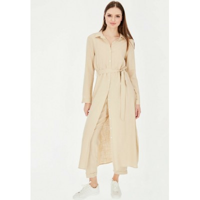 Kobiety DRESS | Smashed Lemon Sukienka koszulowa - beige/beżowy - FG38981