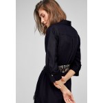 Kobiety DRESS | s.Oliver BLACK LABEL Sukienka koszulowa - navy/granatowy - ID79653