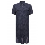 Kobiety DRESS | Superdry Sukienka koszulowa - textured indigo/niebieski - QL73102