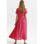 Kobiety DRESS | Top Secret TKANINOWA DŁUGA - Sukienka koszulowa - red/różowy - RF37627