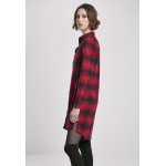 Kobiety DRESS | Urban Classics Sukienka koszulowa - darkblue/red/niebieski - KD64897