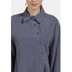 Kobiety DRESS | usha BLUSENKLEID - Sukienka koszulowa - denim blue/niebieski denim - LH66643