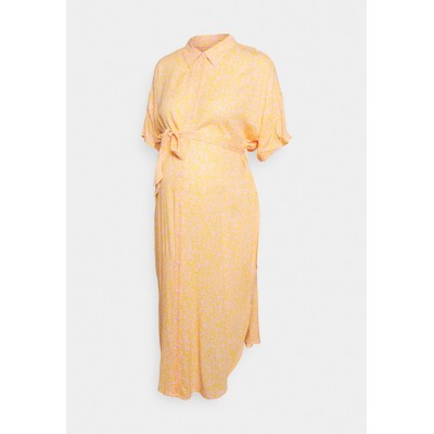 Kobiety DRESS | Vero Moda Maternity VMMJENNY CALF DRESS - Sukienka koszulowa - parfait pink/jasnoróżowy - OD00401