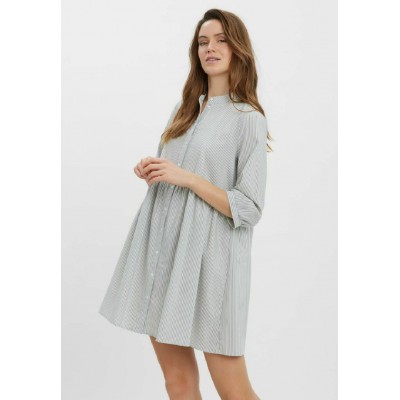 Kobiety DRESS | Vero Moda SISI  - Sukienka koszulowa - laurel wreath/zielony melanż - AH81618