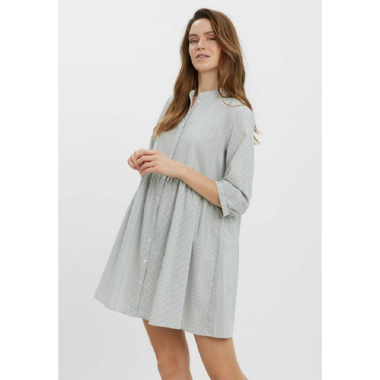 Kobiety DRESS | Vero Moda SISI - Sukienka koszulowa - laurel wreath/zielony melanż - AH81618