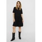 Kobiety DRESS | Vero Moda STEHKRAGEN - Sukienka koszulowa - black/czarny - FS82226