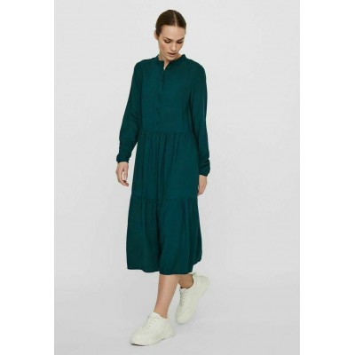 Kobiety DRESS | Vero Moda Sukienka koszulowa - sea moss/zielony - KR07648