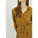 Kobiety DRESS | Vila Sukienka koszulowa - butternut/ciemnożółty - VU56612