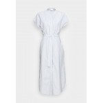 Kobiety DRESS | Vila VITYLLA LONG BELT DRESS - Sukienka koszulowa - kentucky blue/biały - WO69566