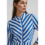 Kobiety DRESS | YAS YASSAVANNA LONG SHIRT DRESS - Sukienka koszulowa - strong blue/niebieski neon - BF21781