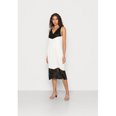 Kobiety DRESS | AllSaints CELESTE LACE DRESS - Sukienka letnia - black/artic white/biały - VV61979