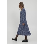 Kobiety DRESS | b.young BYFLOURI NATURE DRESS - Sukienka letnia - stonewash mix/szary - EU01338