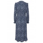 Kobiety DRESS | b.young BYFLOURI NATURE DRESS - Sukienka letnia - stonewash mix/szary - EU01338