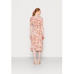 Kobiety DRESS | Cream CRCEYDA FIT&FLARE DRESS - ZALLY FIT - Sukienka letnia - multicolour flower/wielokolorowy - PR01155