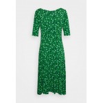 Kobiety DRESS | Danefæ København CHARLOTTE DRESS - Sukienka letnia - khaki/green fleurie/khaki - WH28481