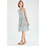 Kobiety DRESS | DeFacto Sukienka letnia - blue/niebieski - WO41623