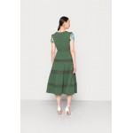 Kobiety DRESS | Desigual VEST GINGY - Sukienka letnia - verde topo/ciemnozielony - CE26993