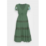 Kobiety DRESS | Desigual VEST GINGY - Sukienka letnia - verde topo/ciemnozielony - CE26993