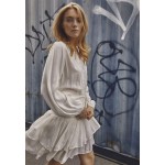 Kobiety DRESS | Desires Sukienka letnia - gardenia/biały - OK22100