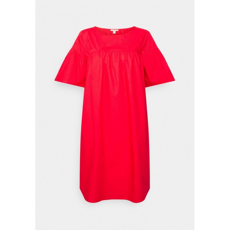 Kobiety DRESS | edc by Esprit EASYCARE DRESS - Sukienka letnia - red/czerwony - CW75427