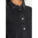 Kobiety DRESS | edc by Esprit Sukienka jeansowa - grey dark wash/szary denim - ER09310