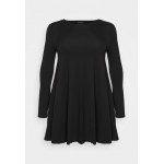 Kobiety DRESS | Even&Odd Curvy Sukienka letnia - black/czarny - DW75586