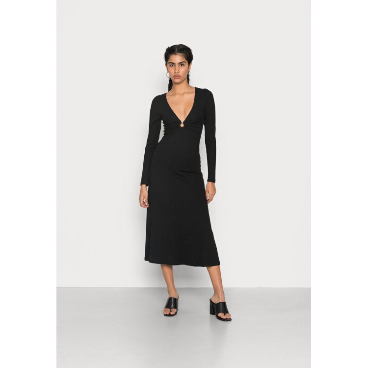 Kobiety DRESS | Even&Odd Sukienka letnia - black/czarny - JS51159