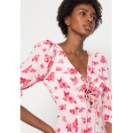 Kobiety DRESS | Fashion Union LASIE DRESS - Sukienka letnia - pink/różowy - UJ14120