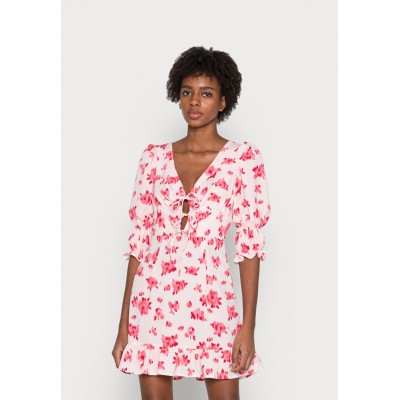 Kobiety DRESS | Fashion Union LASIE DRESS - Sukienka letnia - pink/różowy - UJ14120