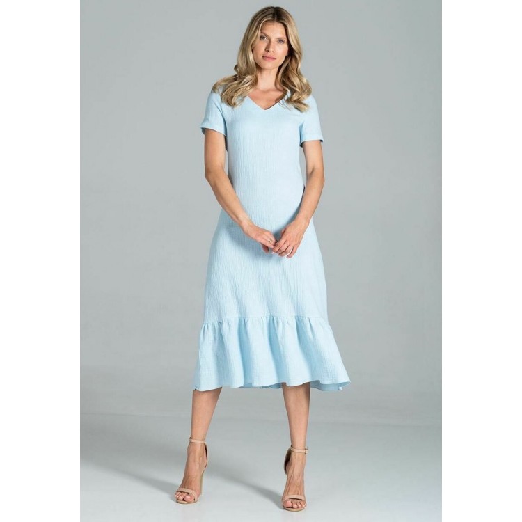 Kobiety DRESS | Figl Sukienka letnia - ligh blue/jasnoniebieski - TJ17957