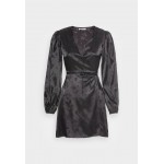Kobiety DRESS | Glamorous DRESS WITH PUFF LONG SLEEVES - Sukienka letnia - black/czarny - KX71281