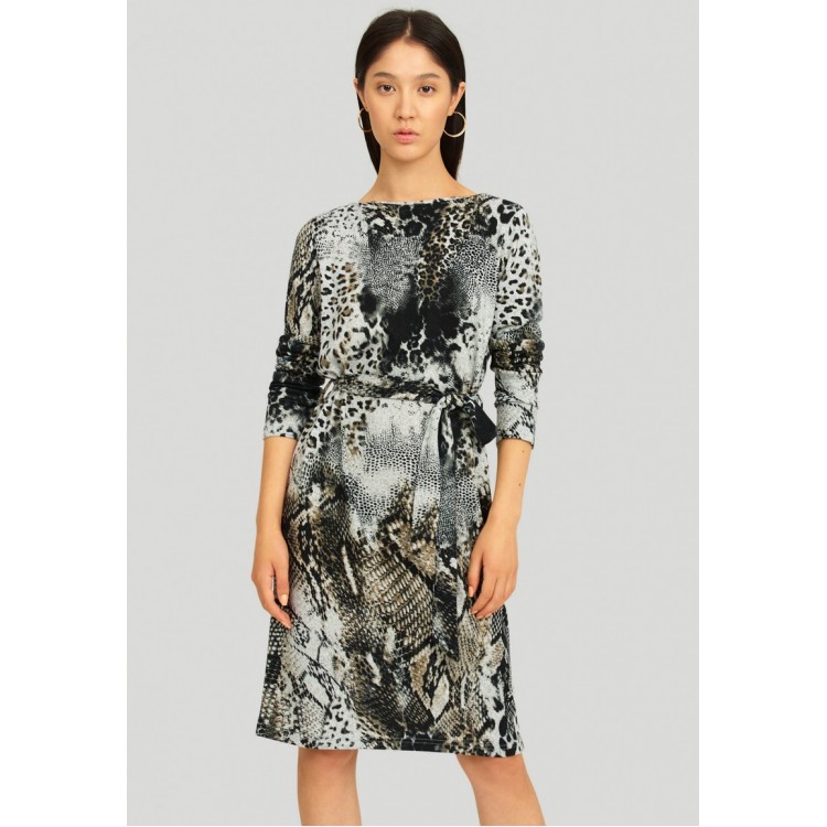 Kobiety DRESS | Greenpoint Sukienka letnia - pattern/szary melanż - CG14718