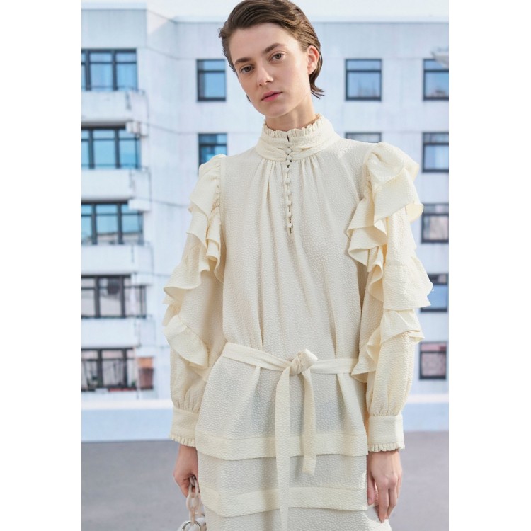 Kobiety DRESS | Hofmann Copenhagen ISSELINE - Sukienka letnia - crème/mleczny - AR50591