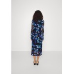 Kobiety DRESS | HUGO NESHY - Sukienka letnia - dark blue/granatowy melanż - NT95471